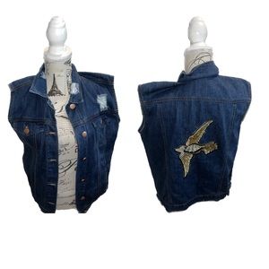 Ashley Mason Denim Vest